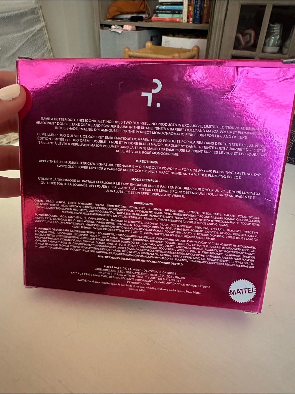 NIB RARE Patrick Ta x Barbie Blush Duo & Lip Plumper Pink Set UNOPENED - Picture 10 of 10